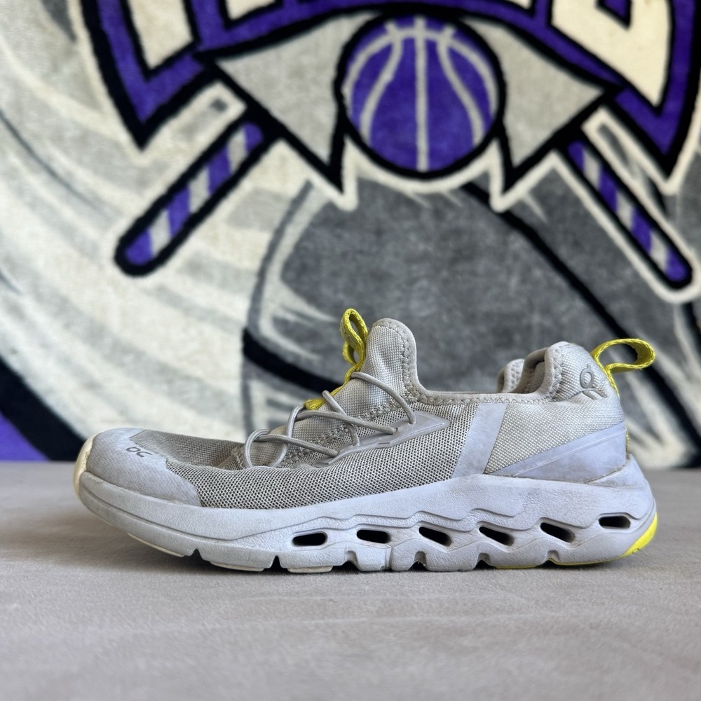 Size 2Y - On Cloudleap Kids Shoes Athletic Sneaker White Yellow